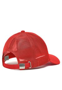 Calvin Klein Czapka z daszkiem Logo LV04D5025G Czerwony. Kolor: czerwony. Materiał: poliester, materiał