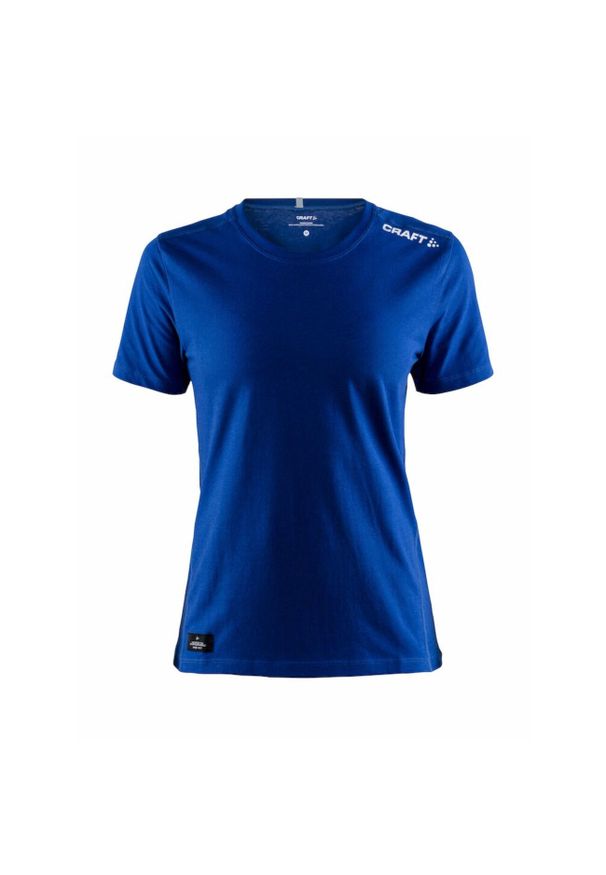 Koszulka sportowa damska Craft Community Mix. Kolor: niebieski. Materiał: poliester. Długość rękawa: krótki rękaw. Długość: krótkie
