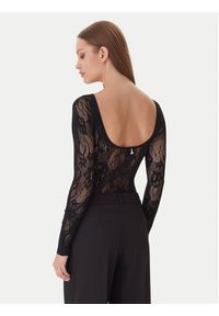 Patrizia Pepe Body 2M4484/J344-K103 Czarny Slim Fit. Kolor: czarny. Materiał: syntetyk #5