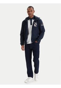 Aeronautica Militare Kurtka przejściowa 261AF0520UF00674 Granatowy Regular Fit. Kolor: niebieski. Materiał: bawełna #7