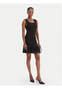 Rinascimento Sukienka koktajlowa CFC0126628003 Czarny Slim Fit. Kolor: czarny. Materiał: syntetyk. Styl: wizytowy #5