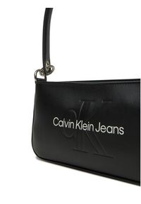 Calvin Klein Jeans Torebka Sculpted Shoulder Pouch25 Mono K60K610679 Czarny. Kolor: czarny. Materiał: skórzane #3