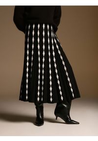 Reserved - Spódnica z wiskozą - wielobarwny. Materiał: wiskoza #1