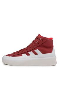 Adidas - adidas Sneakersy Znsored Hi HP5993 Czerwony. Kolor: czerwony. Materiał: materiał #5