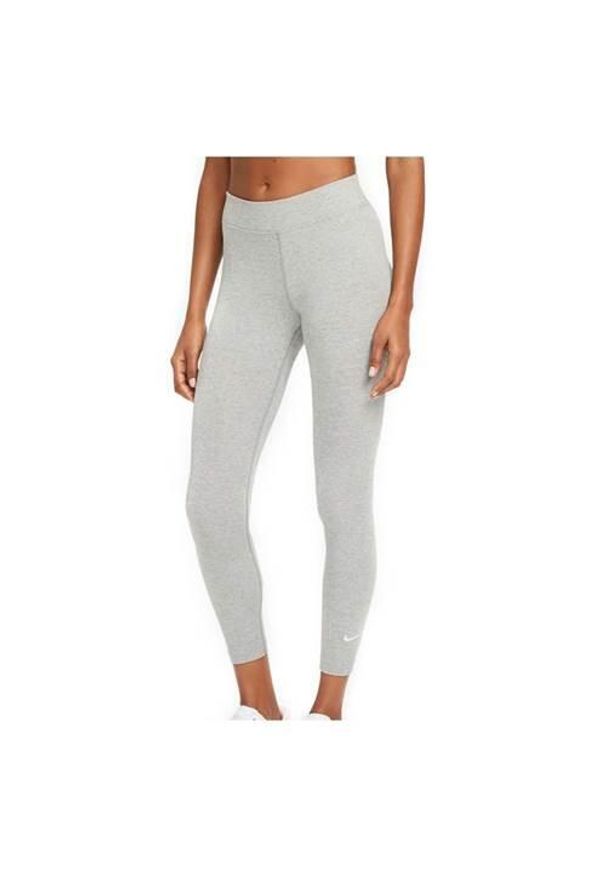 Spodnie sportowe damskie Nike Essentials 78. Kolor: szary. Długość: długie