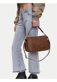 Desigual Torebka Habana 25SAXPAD Brązowy. Kolor: brązowy. Materiał: skórzane #1