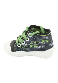 Befado obuwie dziecięce 218P058 szare zielone. Kolor: zielony, wielokolorowy, szary. Materiał: bawełna, tkanina #3