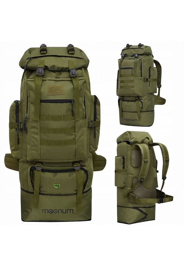 NILS EXTREME - NC1785 PLECAK TAKTYCZNY ZIELONY MAGNUM 100L NILS CAMP. Kolor: zielony