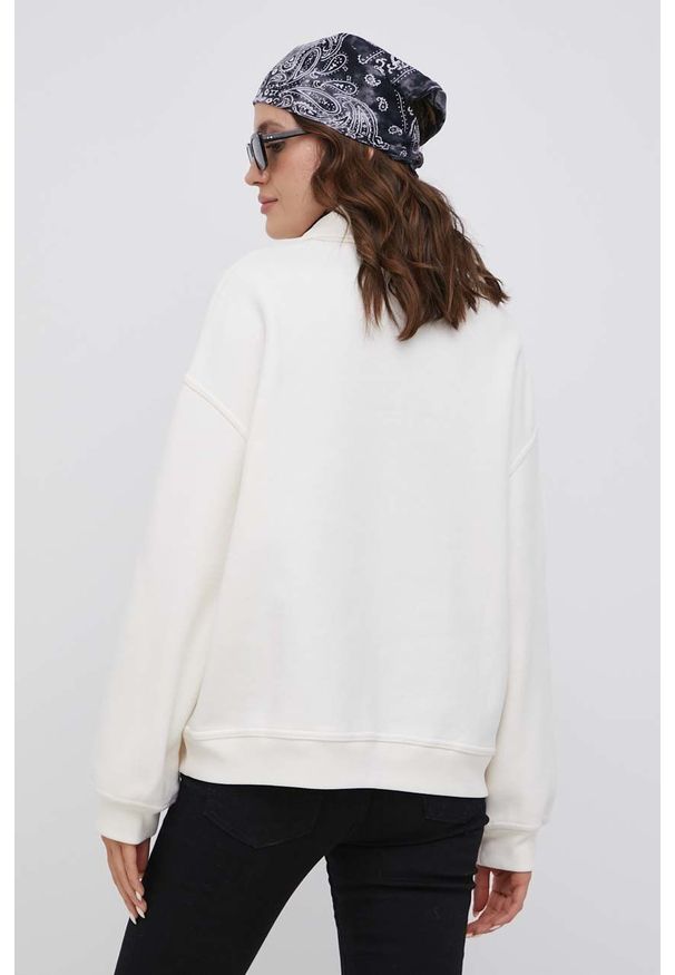 Levi's® - Levi's Bluza damska kolor biały gładka. Okazja: na spotkanie biznesowe. Kolor: biały. Wzór: gładki. Styl: biznesowy