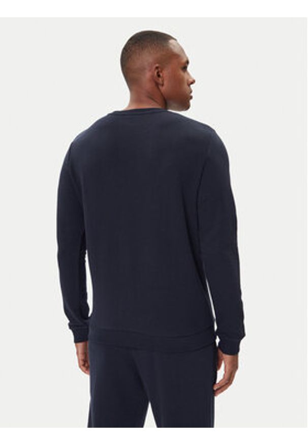 TOMMY HILFIGER - Tommy Hilfiger Bluza UM0UM03666 Granatowy Regular Fit. Kolor: niebieski. Materiał: bawełna