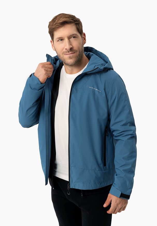 Volcano - Kurtka przeciwdeszczowa J-TOUR. Okazja: na co dzień. Typ kołnierza: kaptur. Styl: casual