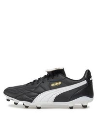 Puma Buty King Top Fg/Ag 107348 01 Czarny. Kolor: czarny. Materiał: skóra