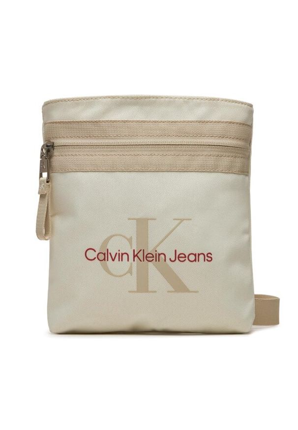 Calvin Klein Jeans Saszetka Sport Essentials Flatpack18 M K50K511097 Écru. Materiał: materiał