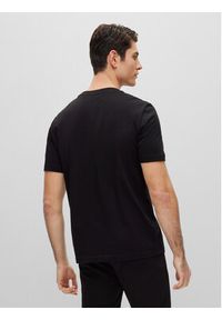 BOSS - Boss T-Shirt 50488785 Czarny Regular Fit. Kolor: czarny. Materiał: bawełna