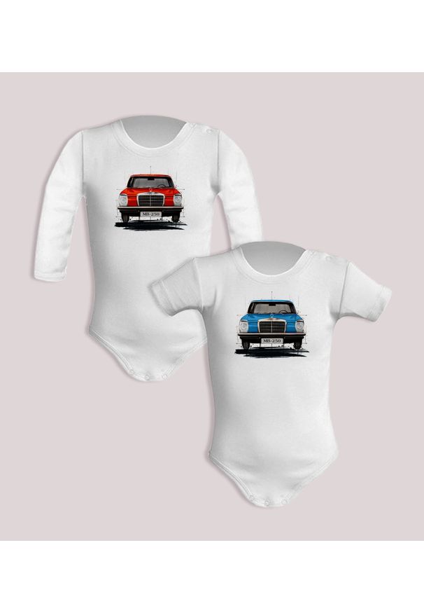 nikiniki - Mercedes-Benz — body (Rozmiar: 3M; Długość rękawa: długi; Kolor nadruku: żółty; Rodzaj nadruku: Mercedes-Benz). Kolor: żółty. Materiał: bawełna. Wzór: nadruk