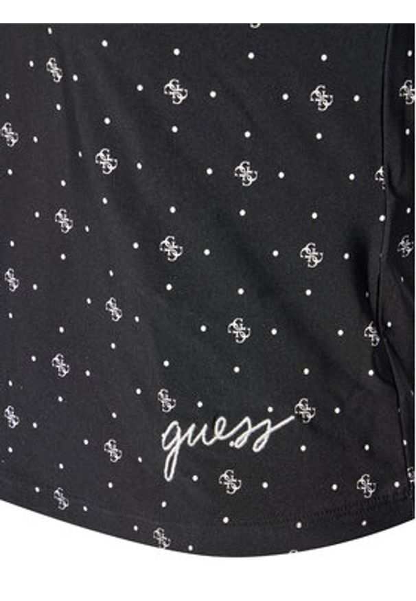Guess Komplet bielizny O4BG01 KCF20 Czarny. Kolor: czarny. Materiał: syntetyk