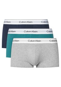 Calvin Klein Underwear Komplet 3 par bokserek LV00NB4389 Kolorowy. Materiał: bawełna. Wzór: kolorowy