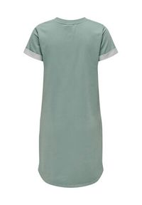 JDY Sukienka codzienna Ivy 15174793 Zielony Regular Fit. Okazja: na co dzień. Kolor: zielony. Materiał: bawełna, syntetyk. Typ sukienki: proste. Styl: casual