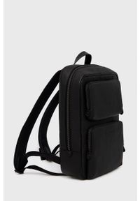 Coach plecak C5323 męski kolor czarny duży gładki. Kolor: czarny. Wzór: gładki #4