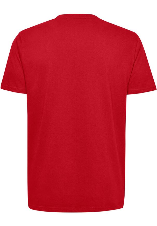 Koszulka Hummel enfant Cotton Logo. Kolor: różowy, czerwony, wielokolorowy. Sport: piłka nożna