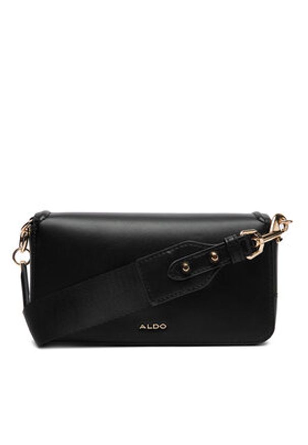 Aldo Torebka Gwendy 14141567 Czarny. Kolor: czarny. Materiał: skórzane