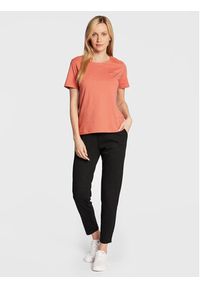 4f - 4F T-Shirt H4Z22-TSD028 Pomarańczowy Regular Fit. Kolor: pomarańczowy. Materiał: bawełna #2