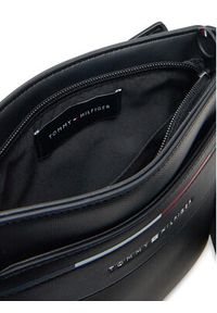 TOMMY HILFIGER - Tommy Hilfiger Saszetka Th Foundation Mini Crossover AM0AM13197 Czarny. Kolor: czarny. Materiał: skóra #3