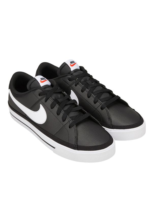 Nike - Męskie Buty Sportowe Court Legacy. Kolor: czarny. Sezon: zima. Styl: sportowy