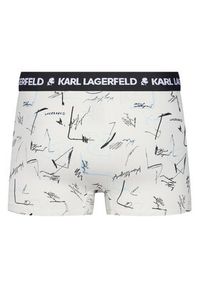 Karl Lagerfeld - KARL LAGERFELD Komplet 3 par bokserek A3M47013 Kolorowy. Materiał: bawełna. Wzór: kolorowy #5