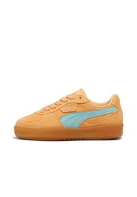 Puma - Buty damskie trampki sportowe PALERMO MODA. Kolor: pomarańczowy. Materiał: guma. Sezon: lato