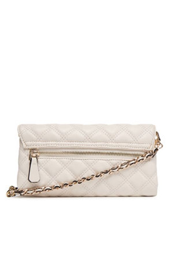 Guess Torebka Giully II Mini HWQG96 73750 Écru. Materiał: skórzane