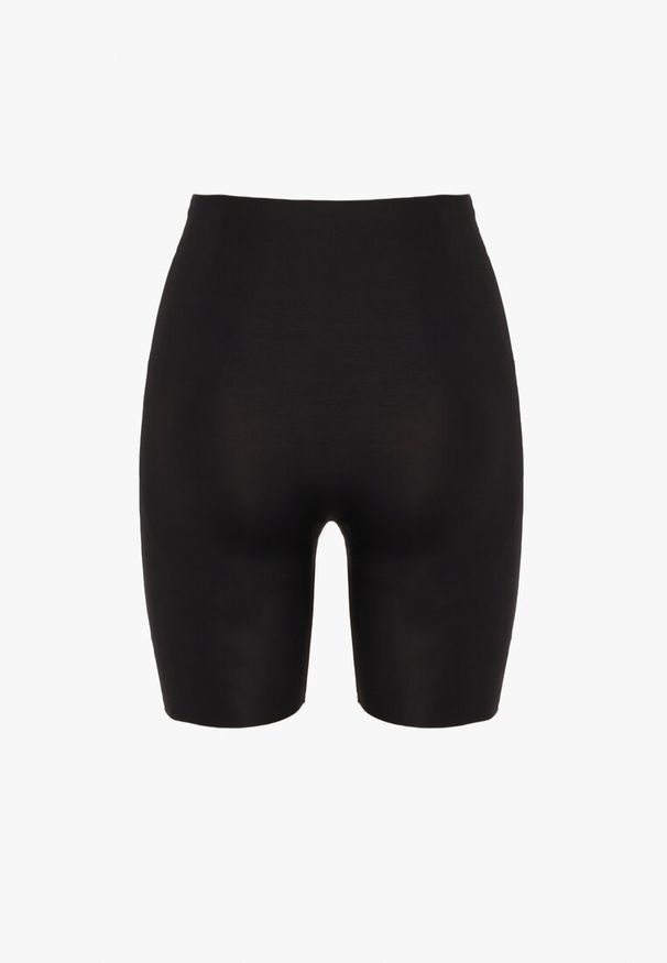 Born2be - Czarne Elastyczne Modelujące Majtki Push-Up z Wysokim Stanem Esubia. Stan: podwyższony. Kolor: czarny. Wzór: gładki