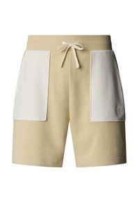 The North Face Szorty sportowe Terry NF0A8C29 Beżowy Regular Fit. Kolor: beżowy. Materiał: syntetyk. Styl: sportowy #4
