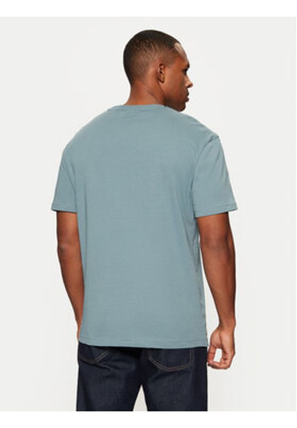 Calvin Klein T-Shirt Hero K10K111346 Niebieski Regular Fit. Kolor: niebieski. Materiał: bawełna