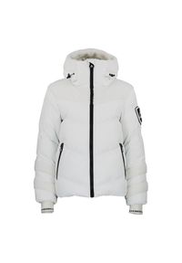 PEAK MOUNTAIN - Kurtka damska Peak Mountain Alibi. Kolor: biały. Sezon: zima. Sport: narciarstwo #1