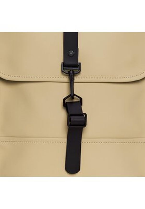 Rains Plecak Backpack Mini W3 13020 Beżowy. Kolor: beżowy. Materiał: materiał