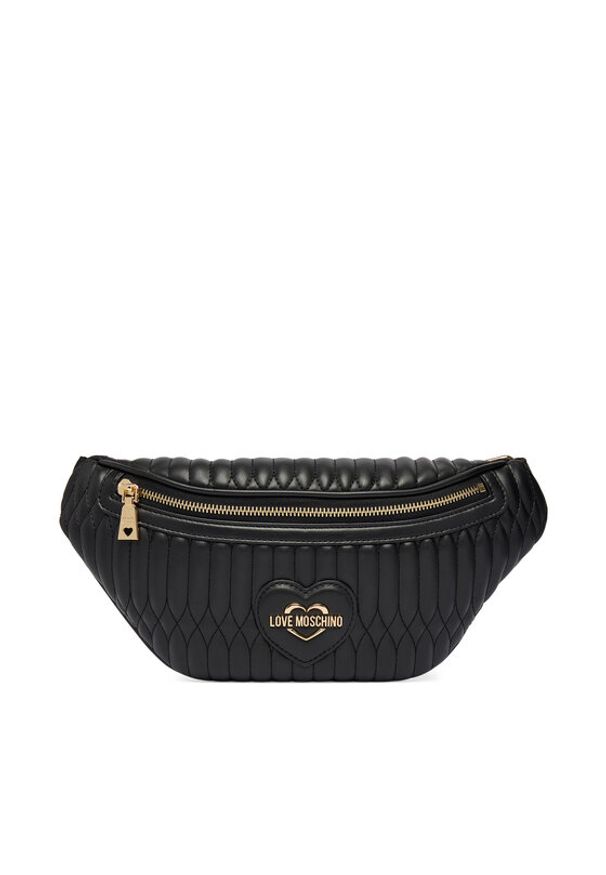 Love Moschino - LOVE MOSCHINO Nerka JC4035PP1OLJ0000 Czarny. Kolor: czarny. Materiał: skóra