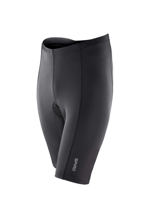 SPIRO - Spodenki kolarskie Spiro. Kolor: czarny. Materiał: materiał. Długość: krótkie. Sezon: lato. Sport: kolarstwo