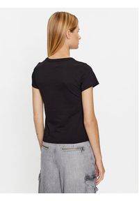 Vans T-Shirt Affection Mini Tee VN000AC4 Czarny Regular Fit. Kolor: czarny. Materiał: bawełna #4