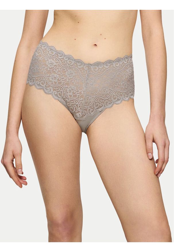 Triumph Figi klasyczne z wysokim stanem Amourette 10210675 Szary. Stan: podwyższony. Kolor: szary. Materiał: syntetyk