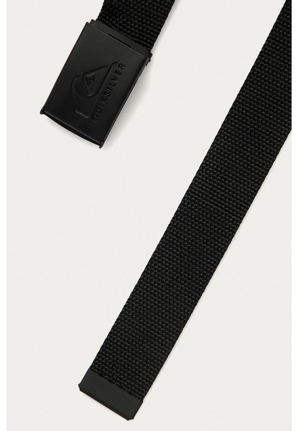 Quiksilver - Pasek. Kolor: czarny