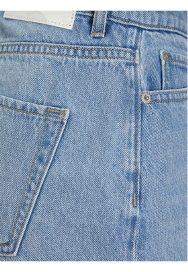 JJXX Spódnica jeansowa Aura 12248571 Niebieski Slim Fit. Kolor: niebieski. Materiał: bawełna