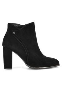 Lasocki Botki WYL3786-2Z Czarny. Kolor: czarny. Materiał: skóra, zamsz #1