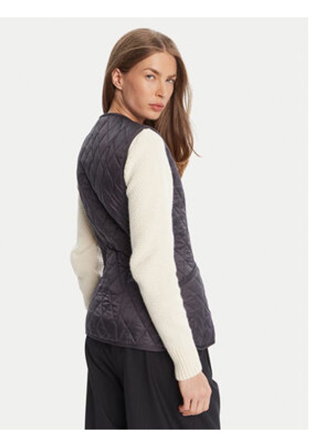 Barbour Bezrękawnik Betty Interactive Liner LLI0001NY91 Granatowy Regular Fit. Kolor: niebieski. Materiał: syntetyk. Długość rękawa: bez rękawów