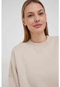 Answear Lab bluza damska kolor beżowy gładka. Kolor: beżowy. Wzór: gładki. Styl: wakacyjny #2