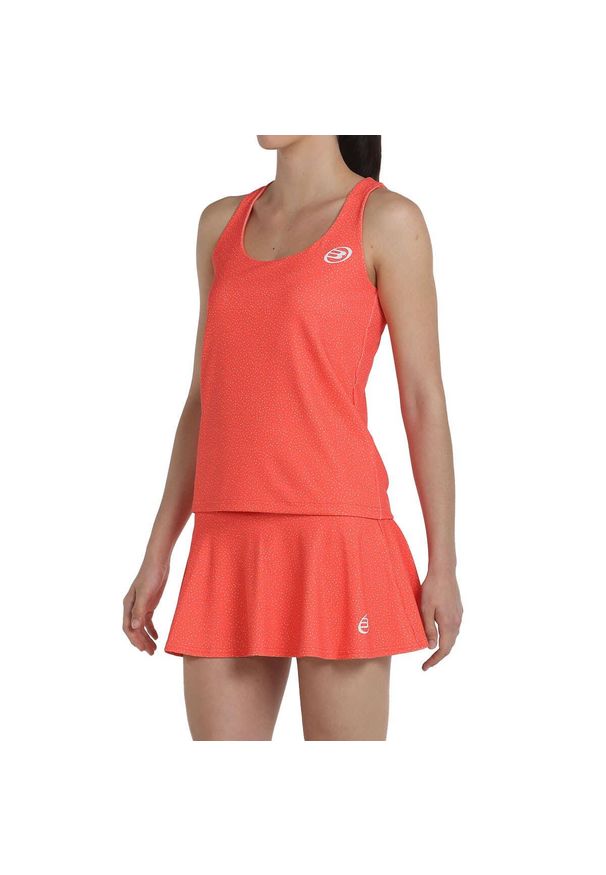 T-shirt Bullpadel Women's Pipol Suspenders. Kolor: pomarańczowy