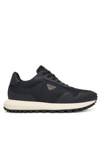 Sneakersy Emporio Armani. Kolor: niebieski
