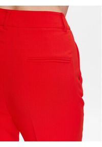 Bruuns Bazaar Spodnie materiałowe Cindysus BBW2595 Czerwony Slim Fit. Kolor: czerwony. Materiał: wiskoza #4