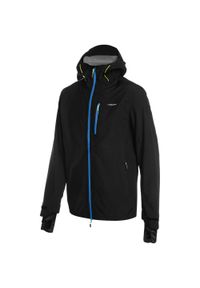 Kurtka trekkingowa przeciwdeszczowa męska Viking Trek Pro. Kolor: niebieski. Sport: turystyka piesza #1