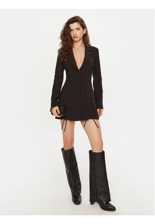 BARDOT - Bardot Sukienka koktajlowa Verity 59677DB Czarny Regular Fit. Kolor: czarny. Materiał: syntetyk. Styl: wizytowy